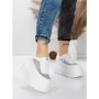 Pantofi Sport Dama cu Platforma 6208-35 WHITE | MEI