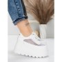 Pantofi Sport Dama cu Platforma 6208-35 WHITE | MEI
