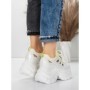 Pantofi Sport Dama cu Platforma 0897-30 YELLOW | MEI