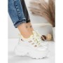 Pantofi Sport Dama cu Platforma 0897-30 YELLOW | MEI