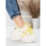 Pantofi Sport Dama cu Platforma 0897-27 YELLOW | MEI