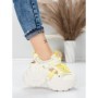 Pantofi Sport Dama cu Platforma 0897-27 YELLOW | MEI