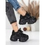 Pantofi Sport Dama cu Platforma 6166-87 BLACK | MEI