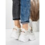 Pantofi Sport Dama cu Platforma 0897-16 WHITE | MEI