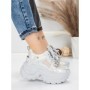 Pantofi Sport Dama cu Platforma 0897-16 SILVER | MEI