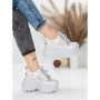 Pantofi Sport Dama cu Platforma 0897-16 SILVER | MEI