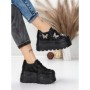 Pantofi Sport Dama cu Platforma 6208-36 BLACK | MEI