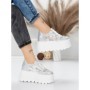 Pantofi Sport Dama cu Platforma 6208-36 SILVER | MEI