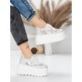Pantofi Sport Dama cu Platforma 6208-36 WHITE | MEI