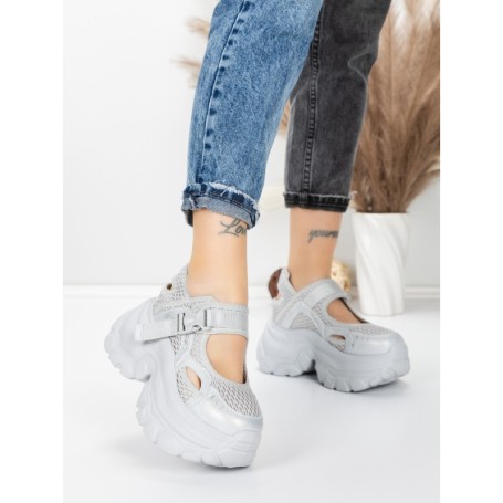 Pantofi Sport Dama cu Platforma 0897-15 GREY | MEI