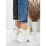 Pantofi Sport Dama cu Platforma 0897-15 WHITE | MEI