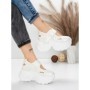 Pantofi Sport Dama cu Platforma 0897-15 WHITE | MEI