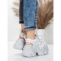 Sandale Dama cu Platforma 569-76 GREY | MEI