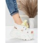 Sandale Dama cu Platforma 569-76 WHITE | MEI