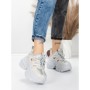 Pantofi Sport Dama cu Platforma 0897-8 GREY | MEI