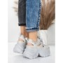 Pantofi Sport Dama cu Platforma 0897-8 GREY | MEI
