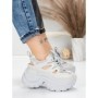 Pantofi Sport Dama cu Platforma 0897-8 GREY | MEI