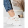 Pantofi Sport Dama cu Platforma 0897-8 WHITE | MEI
