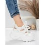 Pantofi Sport Dama cu Platforma 0897-8 WHITE | MEI