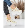 Pantofi Sport Dama cu Platforma 0897-8 YELLOW | MEI