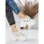Pantofi Sport Dama cu Platforma 8307-2 WHITE | MEI