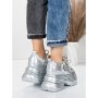 Pantofi Sport Dama cu Platforma 8307-2 SILVER | MEI