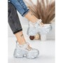 Pantofi Sport Dama cu Platforma 6166-105 SILVER | MEI