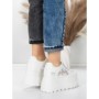 Pantofi Sport Dama cu Platforma 6208-29 WHITE | MEI