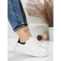 Sneakers Dama 8923 WHITE-BLACK | MEI