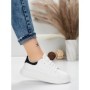 Sneakers Dama 8923 WHITE-BLACK | MEI