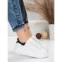 Sneakers Dama BF55 WHITE-BLACK | MEI