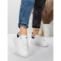 Sneakers Dama 2307 WHITE-BLACK | MEI