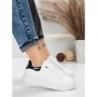 Sneakers Dama 2307 WHITE-BLACK | MEI