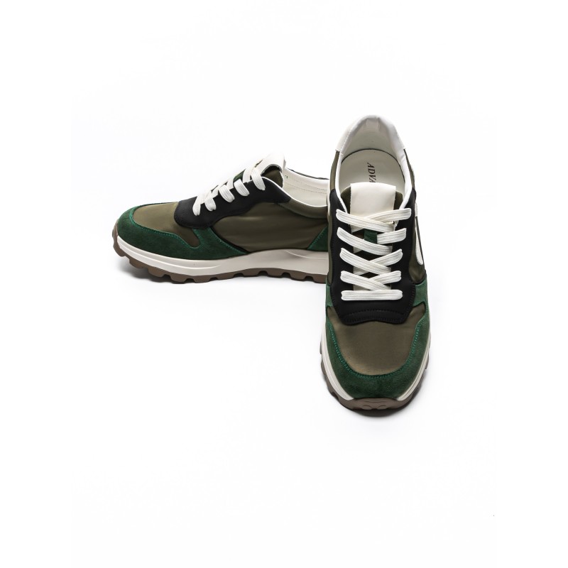 Pantofi Sport Barbati din piele naturala 8513 GREEN | ADVANCER