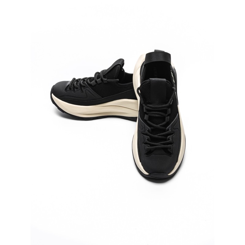 Pantofi Sport Barbati din piele naturala 8006 BLACK | ADVANCER