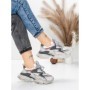 Pantofi Sport Dama din piele naturala HY5798 LIGHT GREY-PINK | FRANCO GERARDO