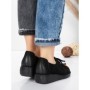 Pantofi Casual Dama din piele naturala 2553 BLACK | FORMATIONE