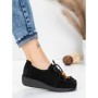 Pantofi Casual Dama din piele naturala 2553 BLACK | FORMATIONE