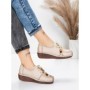 Pantofi Casual Dama din piele naturala 2553 CREAM | FORMATIONE