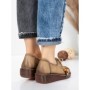 Pantofi Casual Dama din piele naturala 2553 APRICOT | FORMATIONE