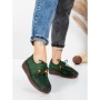 Pantofi Casual Dama din piele naturala 2553 GREEN | FORMATIONE