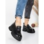 Pantofi Casual Dama din piele naturala 10828 BLACK | FORMATIONE