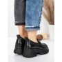 Pantofi Casual Dama din piele naturala 10828 BLACK | FORMATIONE