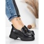 Pantofi Casual Dama din piele naturala 10828 BLACK | FORMATIONE