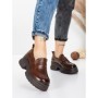 Pantofi Casual Dama din piele naturala 10828 BROWN | FORMATIONE