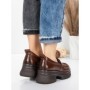 Pantofi Casual Dama din piele naturala 10828 BROWN | FORMATIONE