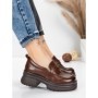 Pantofi Casual Dama din piele naturala 10828 BROWN | FORMATIONE