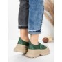 Pantofi Sport Dama din piele naturala 6806 GREEN | ADVANCER