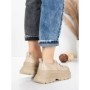 Pantofi Sport Dama din piele naturala 6806 CREAM | ADVANCER