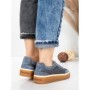 Pantofi Sport Dama din piele naturala 2501-1 GREY | ADVANCER
